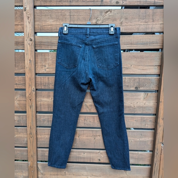 Stylish Dark Blue Denim Pants - Picture 5 of 6
